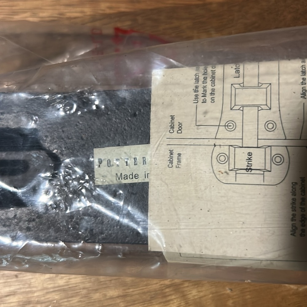 Pottery Barn Heavy Iron Latch Large BNIB - Picture 3 of 6